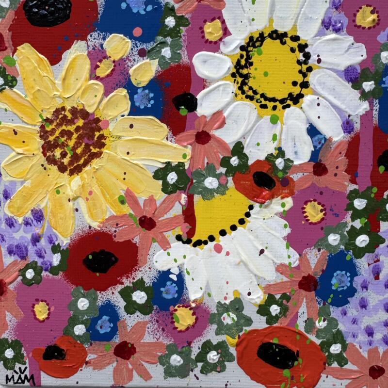Painting JOIE by Mam | Painting Pop-art Acrylic Nature, Society, Still-life