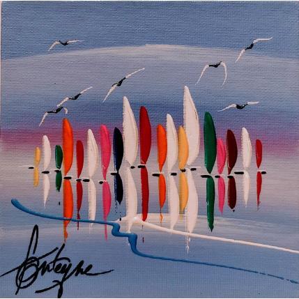 Gemälde En lévitation von Fonteyne David | Gemälde Figurativ Acryl