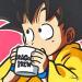 Painting Dragon Brew by Rocky Chaplin | Painting Pop-art Pop icons Acrylic Posca