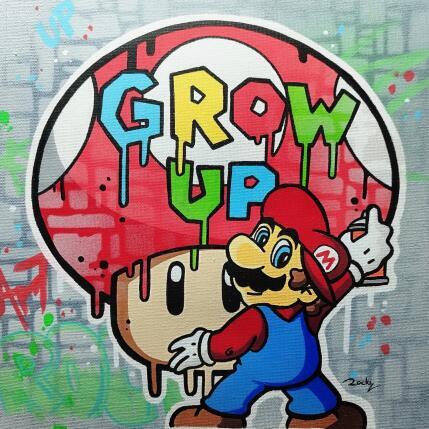 Painting Grow Up by Rocky Chaplin | Painting Pop-art Acrylic Pop icons