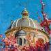 Painting Place Gabriel Pierne by Xanlar | Painting Impressionism Landscapes Nature Architecture Oil