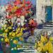Painting Sunny Stairs  by Xanlar | Painting Impressionism Nature Oil