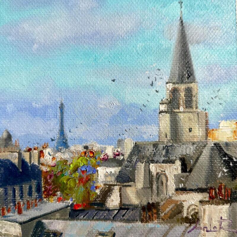 Painting Paris Awakens by Xanlar | Painting Impressionism Oil Architecture, Pop icons
