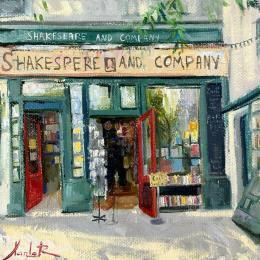 Painting Paris, Prose, and Poetry  by Xanlar | Painting Impressionism Oil Society, Still-life, Urban