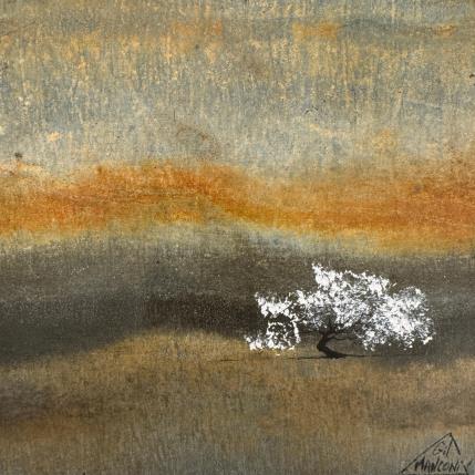 Painting Candice by Manconi Gil | Painting Subject matter Metal, Upcycling Landscapes