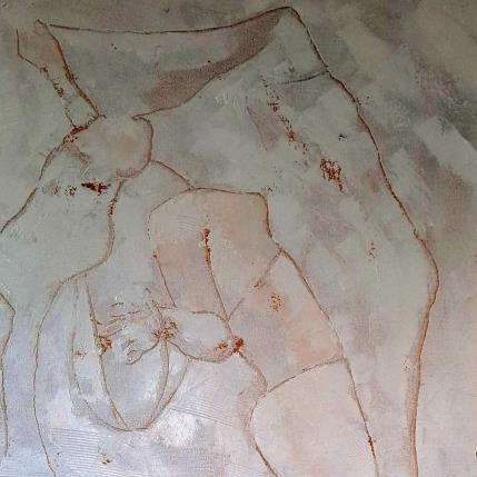 Painting La fête (panneau droit) by Malfreyt Corinne | Painting Figurative Oil