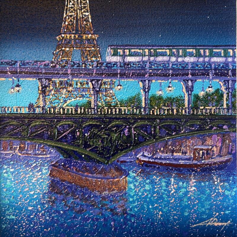 Painting Ligne 6  by Dessapt Alan | Painting Impressionism Acrylic, Oil Pop icons, Urban