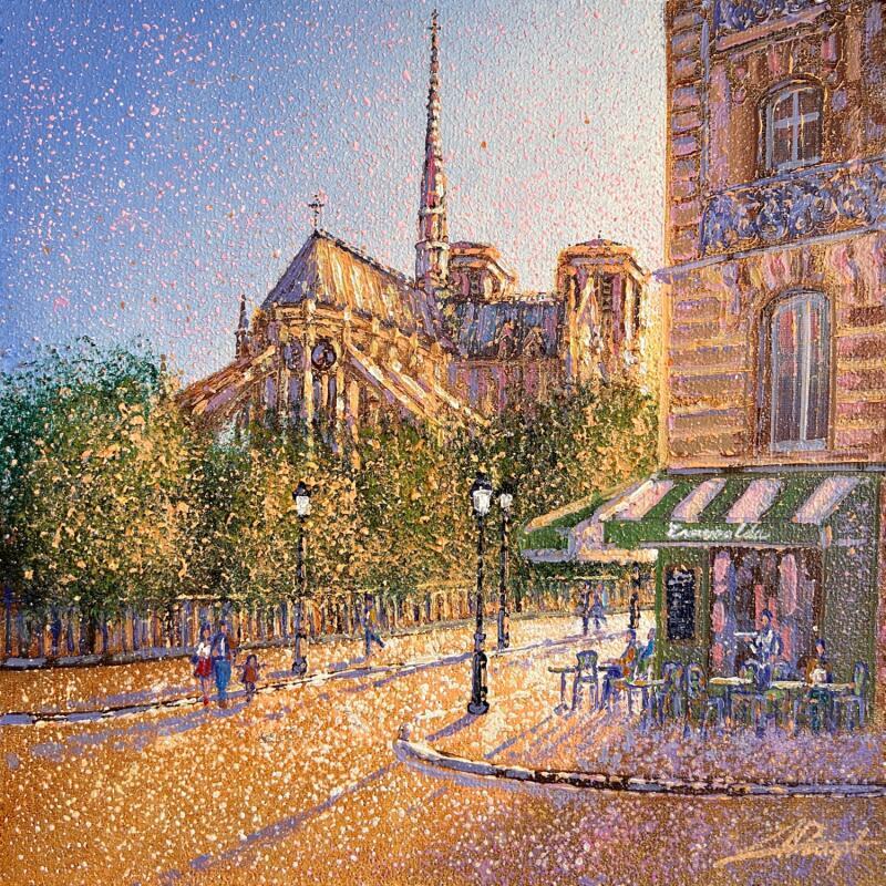 Painting Lueur d’antan  by Dessapt Alan | Painting Impressionism Acrylic, Oil Urban