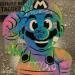 Peinture Mario par Kedarone | Tableau Pop-art Icones Pop Graffiti Acrylique