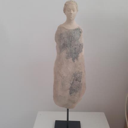 Sculpture Le silence des pierres by Ferret Isabelle | Sculpture Figurative Ceramics