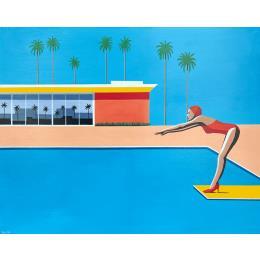 Painting Red heels by Trevisan Carlo | Painting Pop-art Oil Architecture
