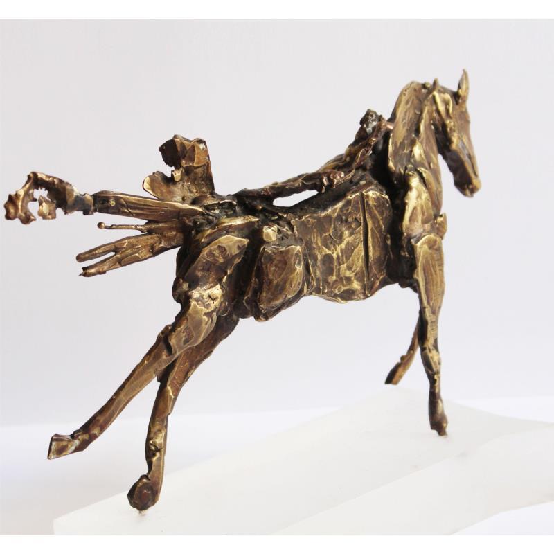 Sculpture Liberté by Machi | Sculpture Figurative Bronze