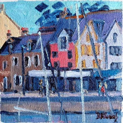 Painting F1 cours des Quais à la Trinité sur Mer by Aliamus Béatrice  | Painting Figurative Oil Marine