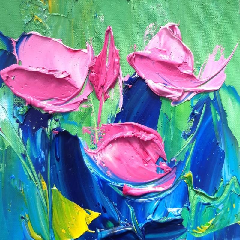 Painting EIGUILLES by Laura Rose | Painting Figurative Oil Still-life