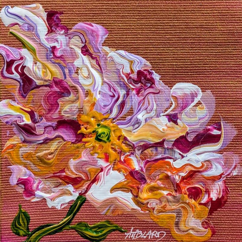 Painting Joli Pavot  by Amblard Florence | Painting Impressionism Acrylic Nature