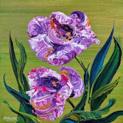Painting Le couple  by Amblard Florence | Painting Impressionism Acrylic Nature