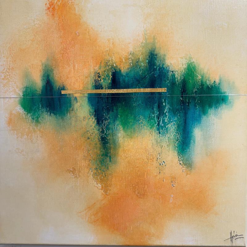 Painting Abstraction # 3488 by Hévin Christian | Painting Abstract Acrylic, Oil, Pastel Minimalist