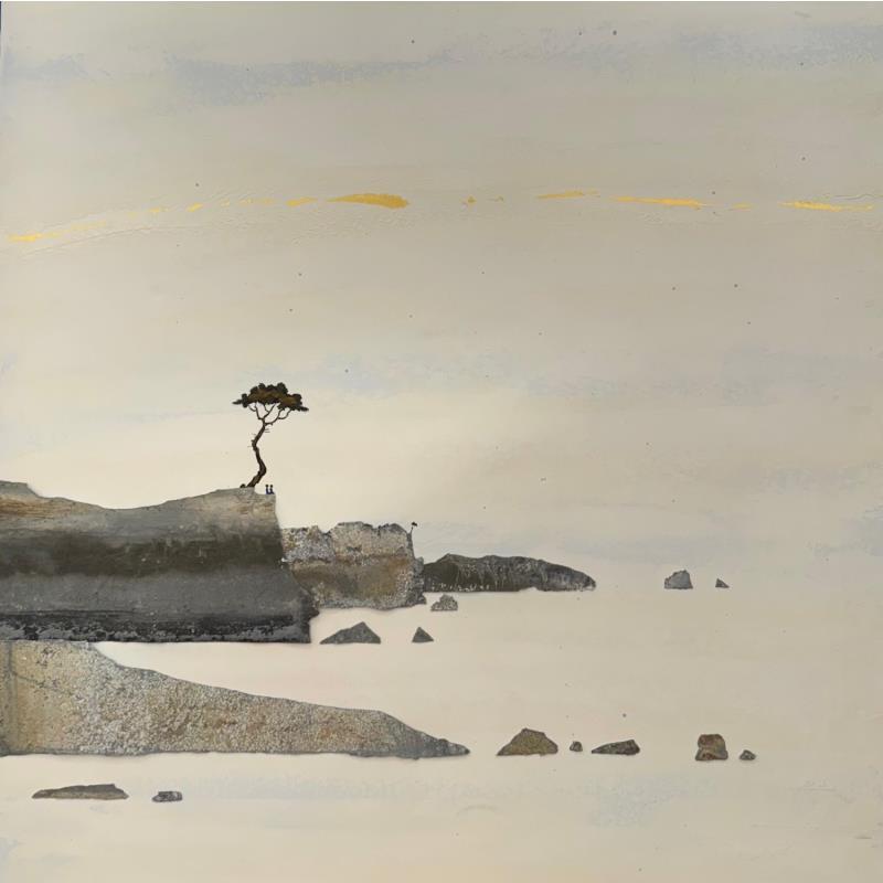 Painting Sérénité by Lemonnier  | Painting Subject matter Acrylic, Zinc Landscapes