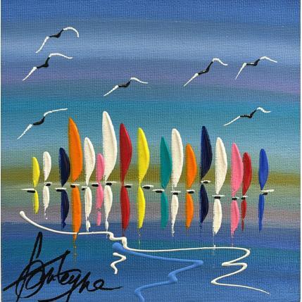Painting Ou veux-tu aller by Fonteyne David | Painting Figurative Acrylic