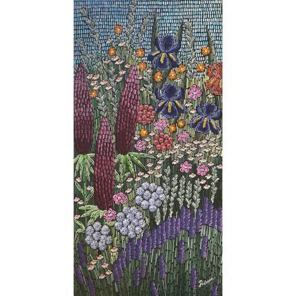 Painting Magic garden 1 by Dmitrieva Daria | Painting Impressionism Acrylic Nature
