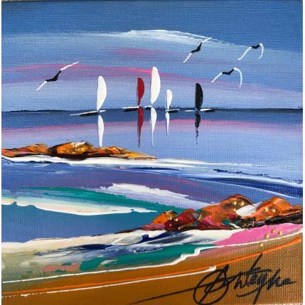 Painting Après les dunes by Fonteyne David | Painting Figurative Acrylic Marine