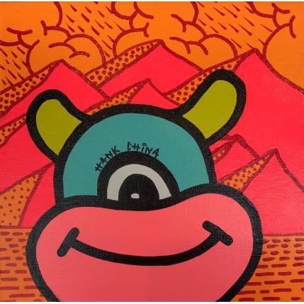 Painting Cowboy one by Hank China | Painting Pop-art Acrylic, Posca Pop icons