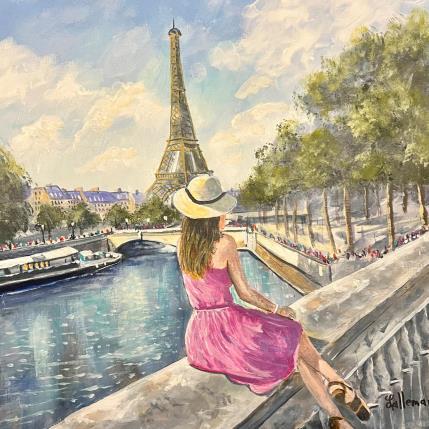 Painting La tour Eiffel  by Lallemand Yves | Painting