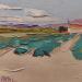 Painting Poésie de l'instant by PAPAIL | Painting Abstract Landscapes Oil