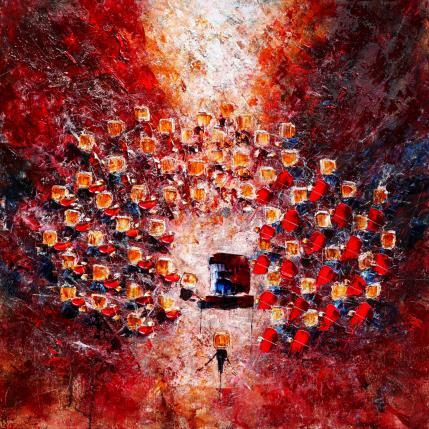 Painting Concert polychrome by Reymond Pierre | Painting Figurative Oil Music