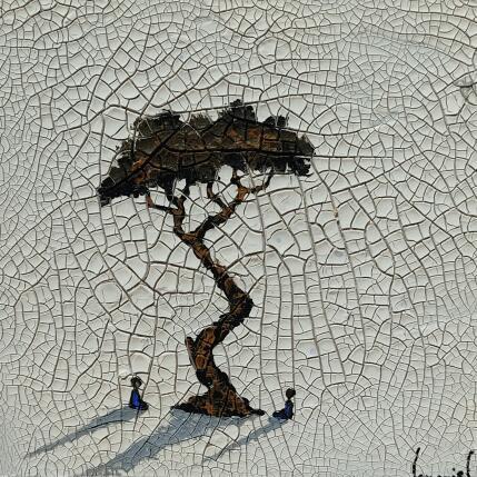 Gemälde A506 von Lemonnier  | Gemälde Materialismus Acryl, Zinc Landschaften