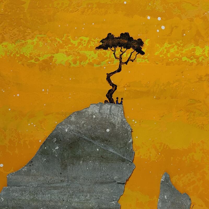 Painting A515 by Lemonnier  | Painting Subject matter Acrylic, Zinc Landscapes