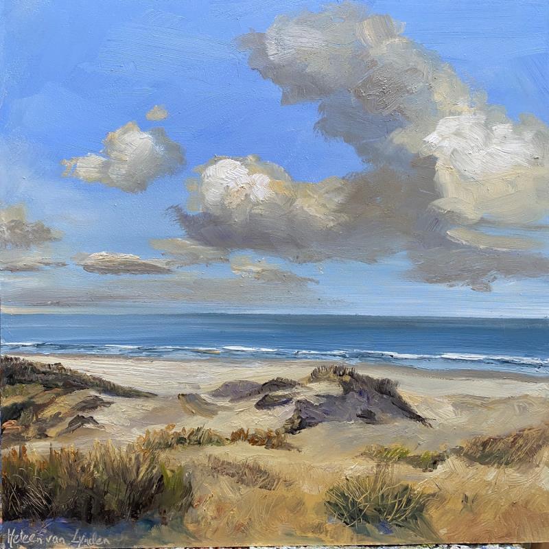 Painting F4 25WS026-Lente-F4 by Lynden (van) Heleen | Painting Figurative Oil Landscapes, Marine