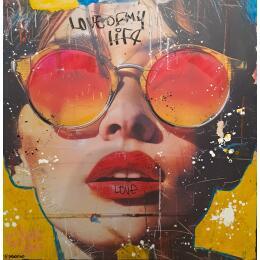 Painting Love of my life by Novarino Fabien | Painting Pop-art Pop icons
