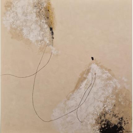 Painting Dualité by Wilms Hilde | Painting Abstract Acrylic, Gluing