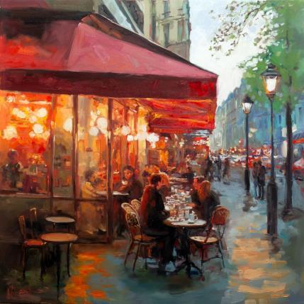 Painting The Light of France by Klemens Alexandr | Painting Impressionism Oil Architecture