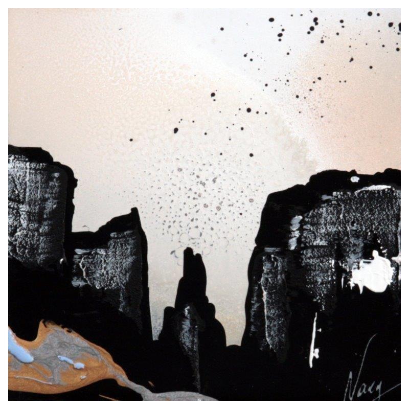 Peinture C 3309 par Naen | Tableau Abstrait Acrylique, Encre