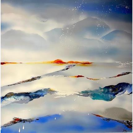 Painting 937 by Naen | Painting Abstract Acrylic, Ink