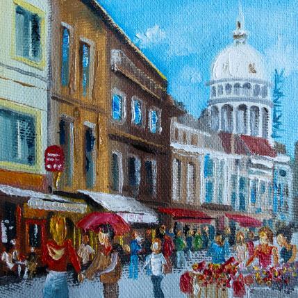 Painting Boulogne sur Mer by Rodriguez Rio Martin | Painting Figurative Oil Urban