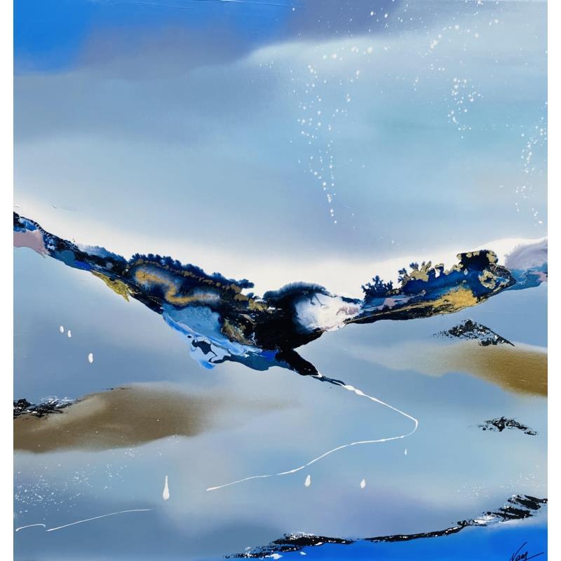Painting 940 by Naen | Painting Abstract Acrylic, Ink