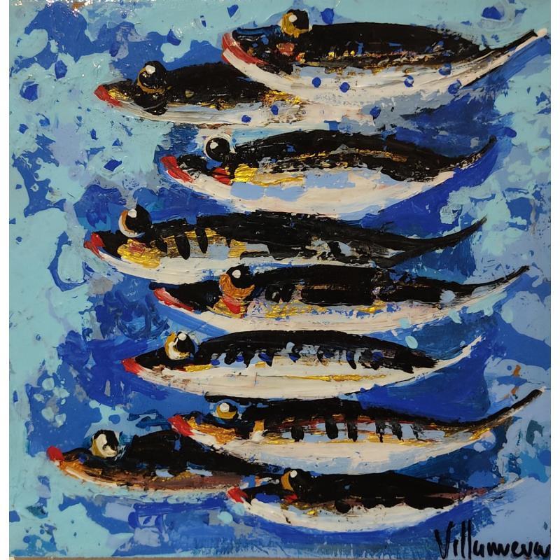 Painting Familia by Villanueva Puigdelliura Natalia | Painting Figurative Pop icons