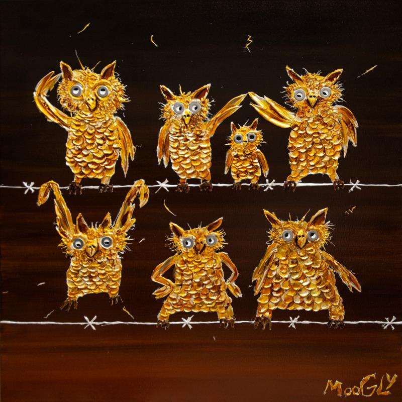 Painting Quandiratus by Moogly | Painting Raw art Acrylic, Pigments, Resin Animals