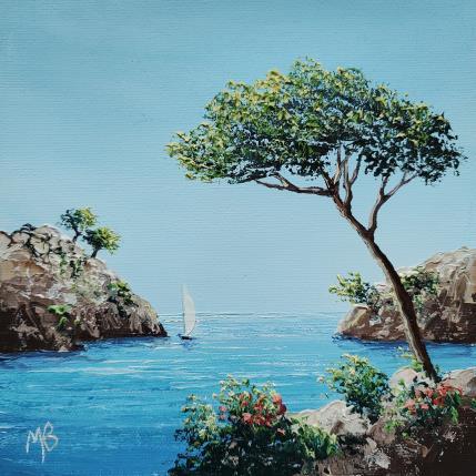 Painting Pur bonheur by Blandin Magali | Painting Figurative Oil Landscapes, Pop icons