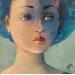 Painting ST M1 by Abiy | Painting Figurative Portrait Child Oil Gluing