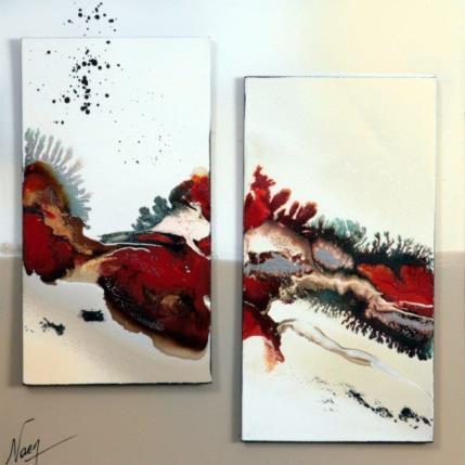Painting C3265 by Naen | Painting Abstract Acrylic, Ink