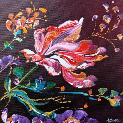 Painting Tulipe rouge et rose by Amblard Florence | Painting Impressionism Acrylic Nature