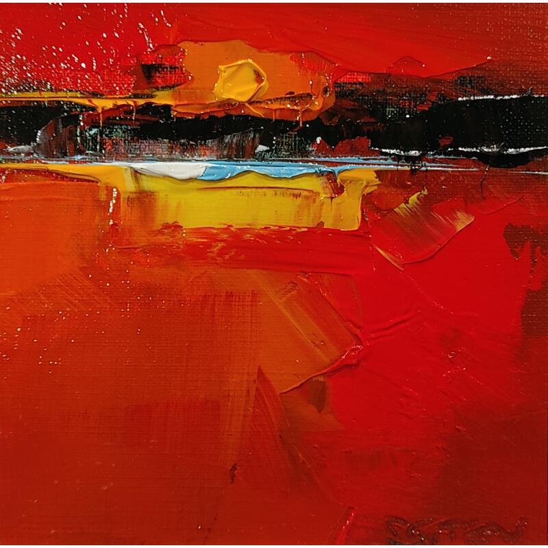 Painting 33.abstract by Castan Daniel | Painting Figurative Oil