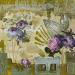 Painting Paradis by Romanelli Karine | Painting Figurative Still-life Acrylic Gluing Posca Pastel Paper