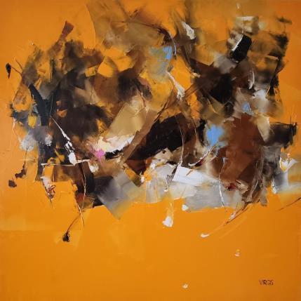 Painting Enraged by Virgis | Painting Abstract Oil Minimalist