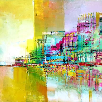 Painting Partie au soleil by Levesque Emmanuelle | Painting  Oil Pop icons