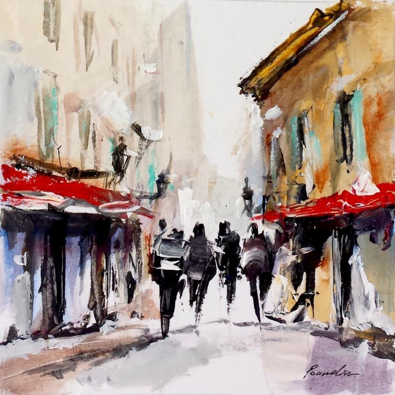 Painting empressement by Poumelin Richard | Painting Figurative Oil Nature